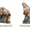 Scholer Hl. 3 Könige holzgeschnitzt 11cm color komplett183,00 € Einzeln je 61,00 €; gebeizt komplett 138,00 € Einzeln gebeizt je 46,00 €
